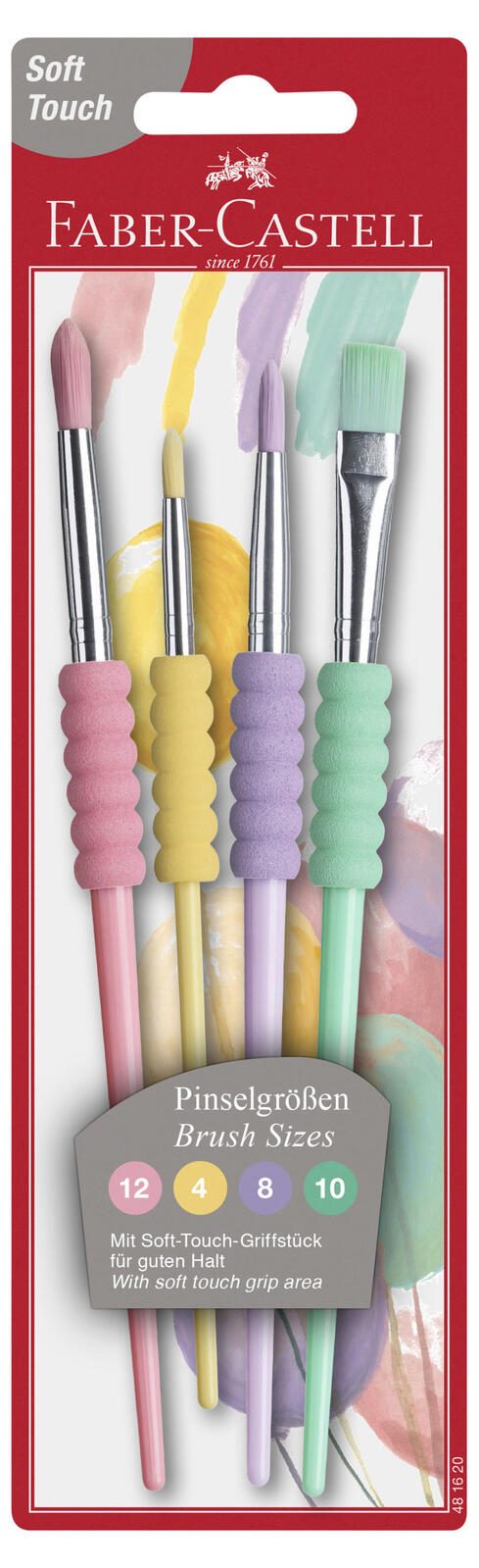 FABER-CASTELL Pinsel-Set 4-teilig 481620