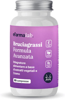 eFarmaLab Bruciagrassi Formula Avanzata Integratore Dimagrante 60 Compresse