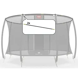 BERG Fiberglasstangen für Sicherheitsnetz T-Serie 330, 2-tlg.