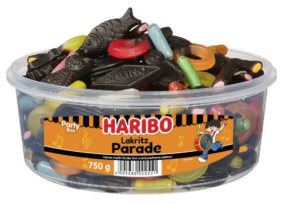 HARIBO Lakritz Parade 750,0 g 10051394
