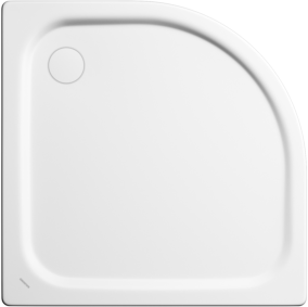 Kaldewei ZIRKON 603 Duschwanne 456800011001 90x80x3,5cm, Invisible Grip, weiß