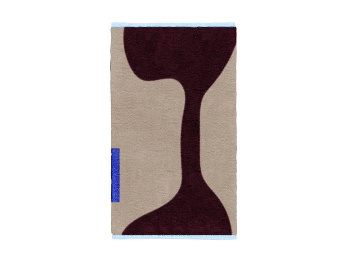 Mette Ditmer Tapis Figura Red-Beige, 50x80 cm