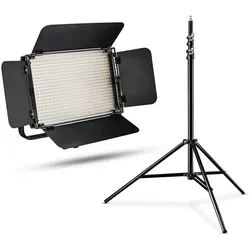 Walimex pro LED Niova 600 Plus Bi-Color mit Stativ