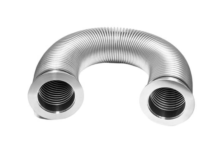 Langlebiger flexibler Faltenbalgschlauch aus Edelstahl for ISO-KF-Flansche, 1 Stück(3000mm)