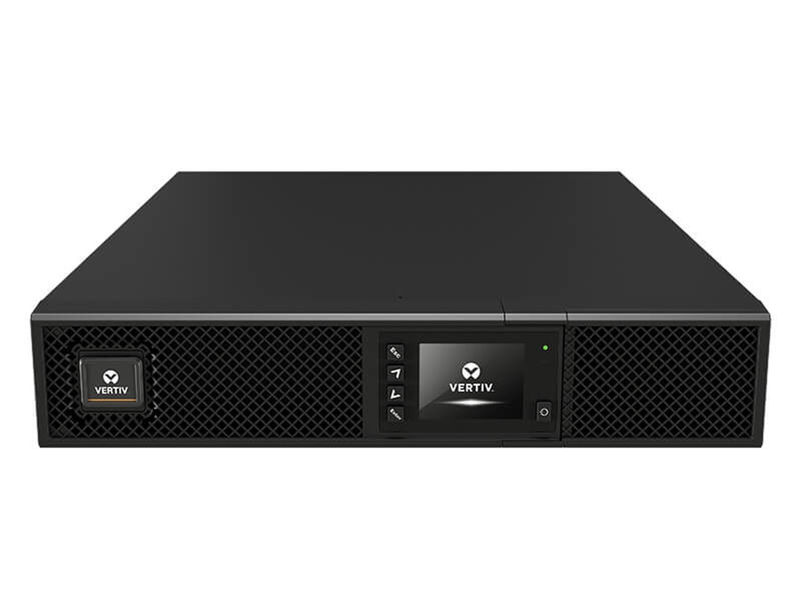 Vertiv Liebert GXT5-1000IRT2UXLN UPS - 1000VA / 1000W - 2U Rackmount - met RDU101 netwerkkaart - 8 uitgangen