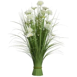 Kunstpflanze GRAS (LBH 35x35x70 cm) - grün - LBH 35x35x70 cm