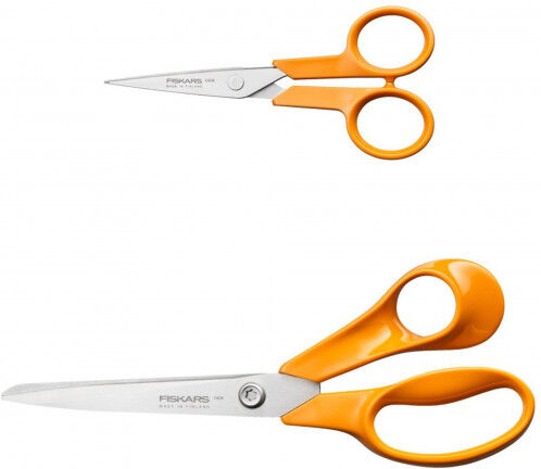 Fiskars Classic Set de ciseaux couture 21 cm + 13 cm 1082398
