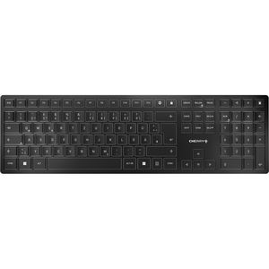 CHERRY Tastatur KW 9100 Slim JK-9100DE-2, USB / Bluetooth, schwarz, für Windows