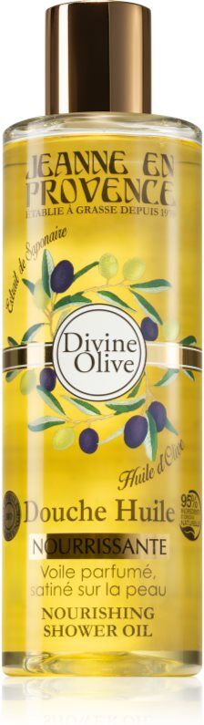 Jeanne en Provence Divine Olive shower oil with nourishing effect 250 ml