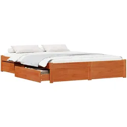 vidaXL, Bett, Kingston (120 x 200 cm)