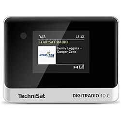 TechniSat DigitRadio 10 C (Radio Tuner), HiFi Komponente, Schwarz