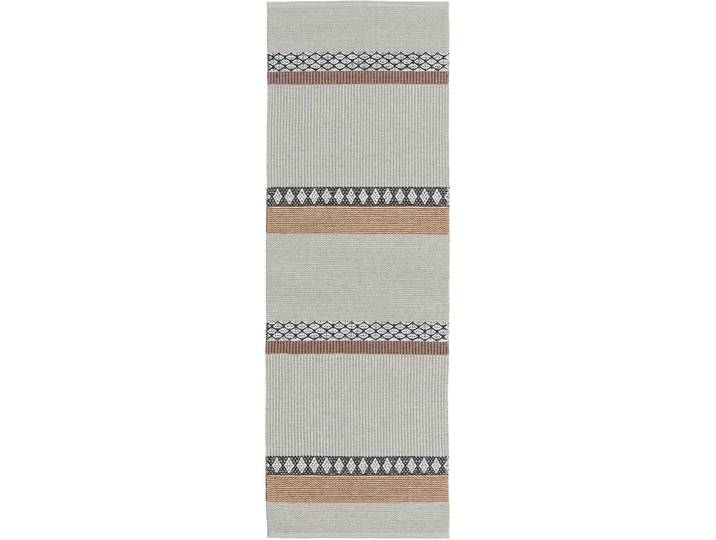 HORREDSMATTAN Outdoor-Teppich Savanne hellgrau Streifen PVC 170 x 200 cm - Outdoor-Teppich