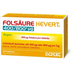 FolsÄure Hevert 400/800 μg Tabletten 120 St