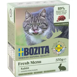 Bozita Häppchen in Soße Kaninchen 6x370 g