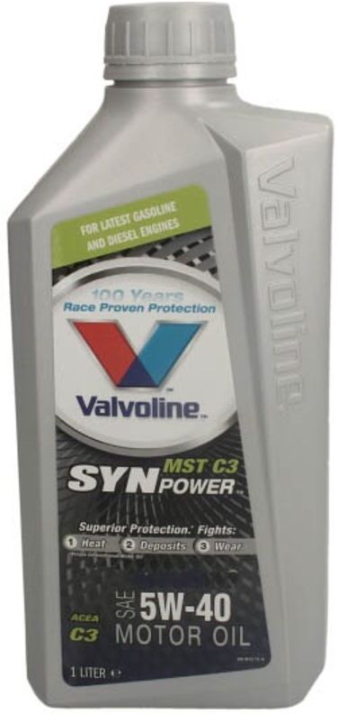 Motoröl VALVOLINE 907841 Synpower MST C3 5W40 1L