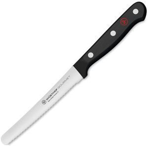 Wüsthof Gemüsemesser Gourmet 1025048012, 12 cm Edelstahlklinge, Kunststoffgriff