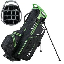 Bennington Zone 14 Waterproof Standbag schwarz camo/lime