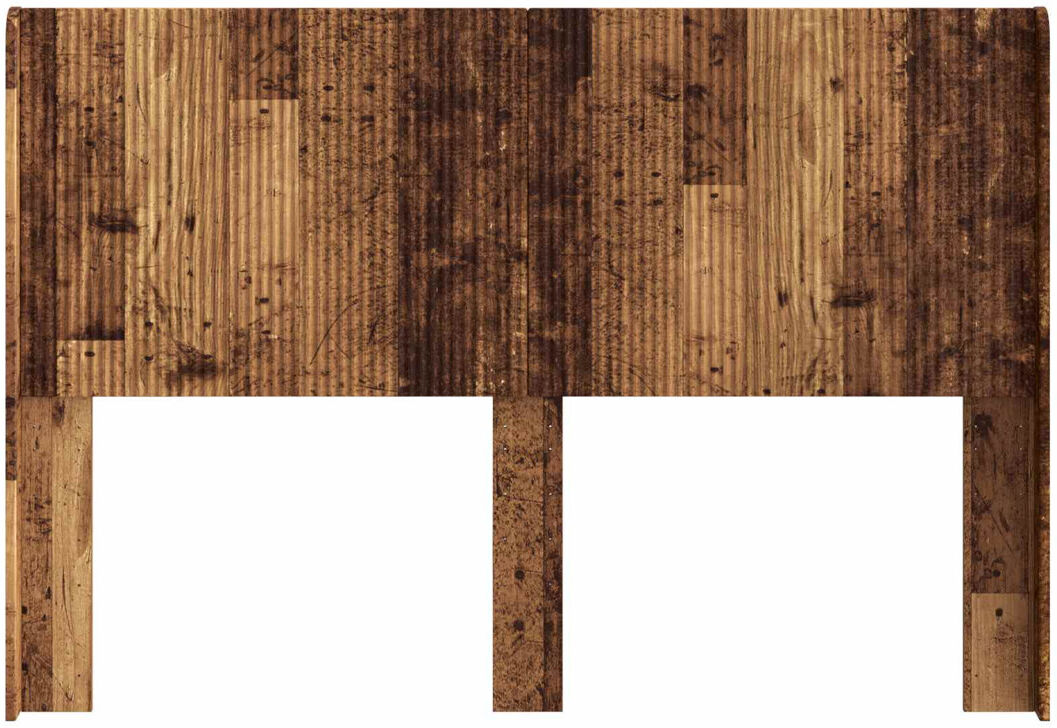 Latitude Run Headboard Old Wood European Double (140 x 200 cm)
