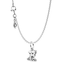 Pandora 75249 Damen-Halskette mit Anhänger Labrador Puppy Silber 925
