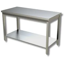 Ristoattrezzature Edelstahltisch - Professionelle Arbeitsplatte - für Küchen, Restaurants, Pizzerien - 170x60x85h