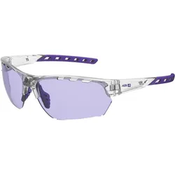 AZR, Unisex, Sportbrille, Pro Kromic Izoard (Black, crystal/violet, Blau, Gold, Green, Purple, Rose), Mehrfarbig, Schwarz, Violett