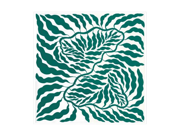 Fine Little Day Affiche Green 70x70 cm