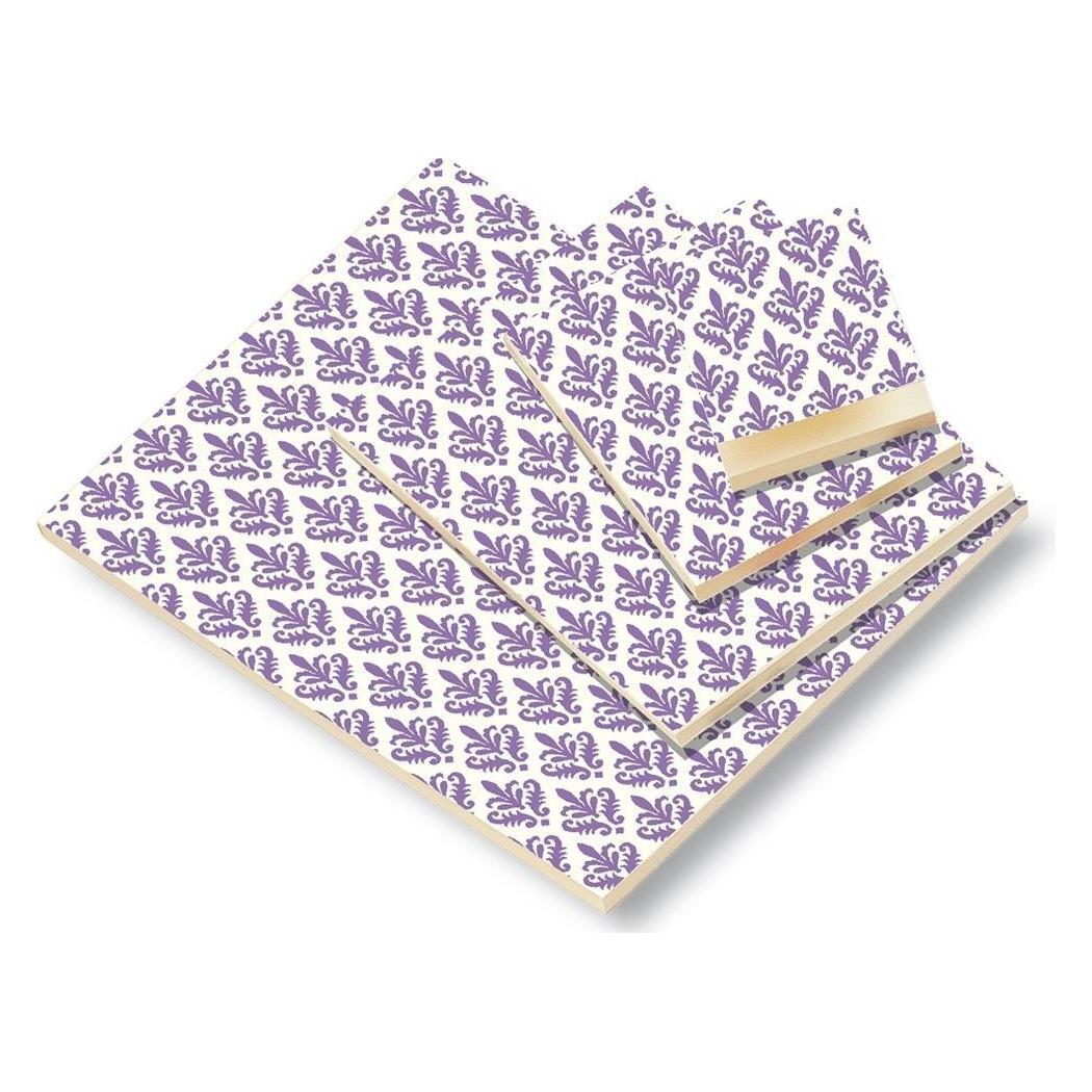 Rossi Dekoratives Notizbuch A5 BR NP L05 C Violett (A5, Blanko) (41910172)