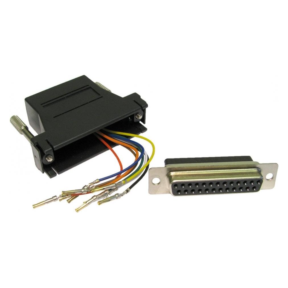 Cables Direct CDL D25 F to RJ45 F Modular Adap (UT-156)