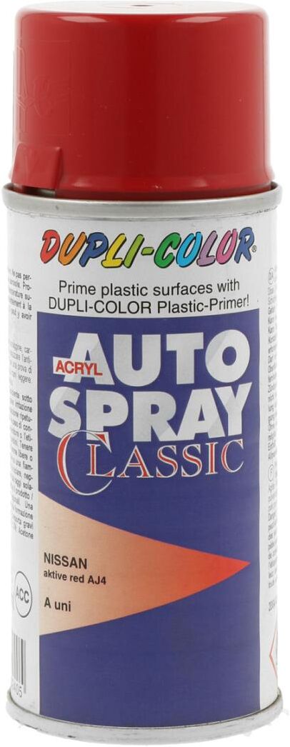 european aerosols DUPLI-COLOR AUTO SPRAY Classic Nissan AJ4 active red, 150 ml