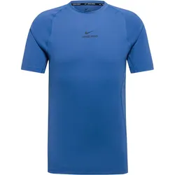 Nike PRO DRI-FIT NPT Funktionsshirt Herren | Gr. M | blau - blau