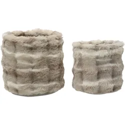 Korb STOCKHOLM groß (DH 30x30 cm) - braun - DH 30x30 cm