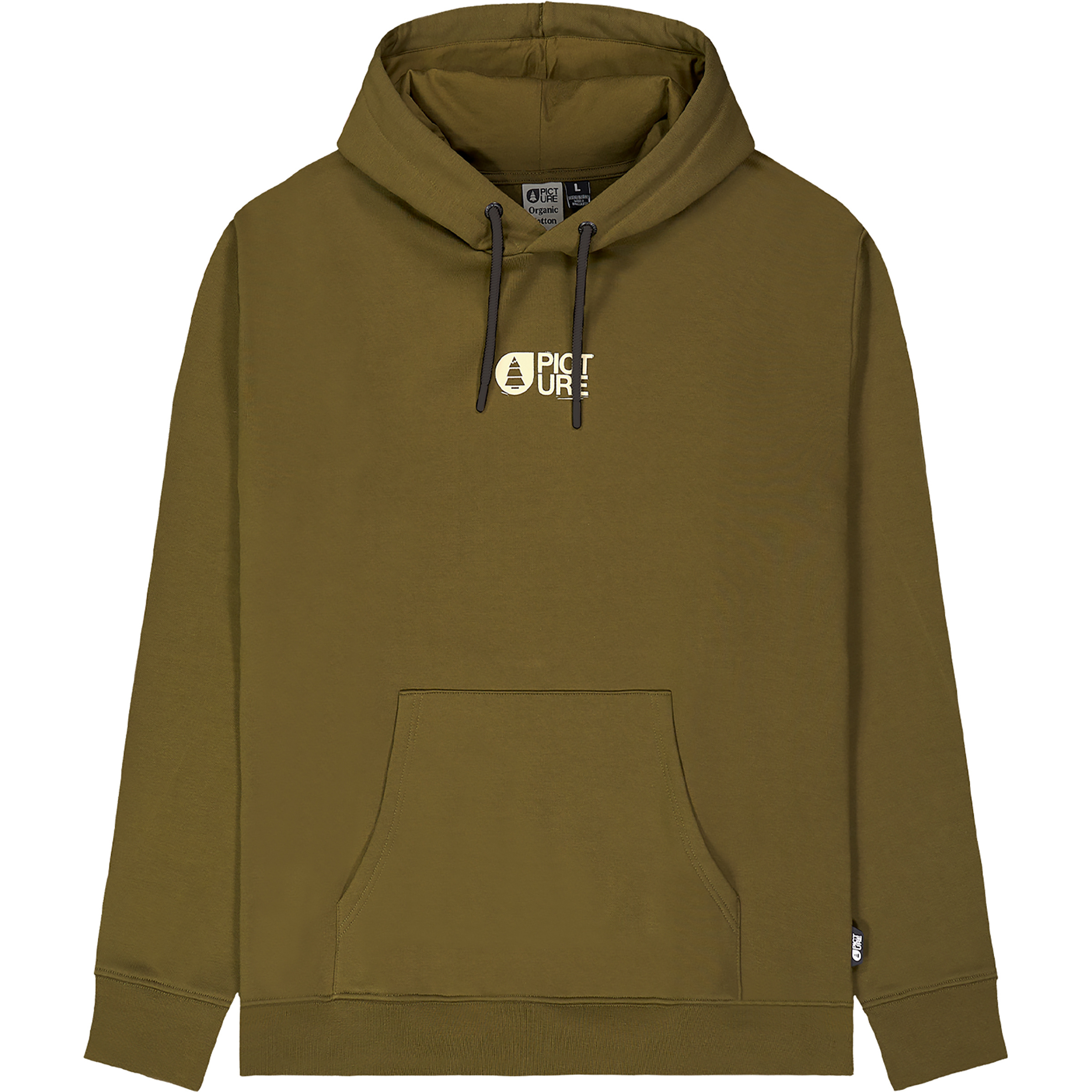 Picture Idey Herren Hoodies oliv Größe XL Lifestyle Hautfreundlich