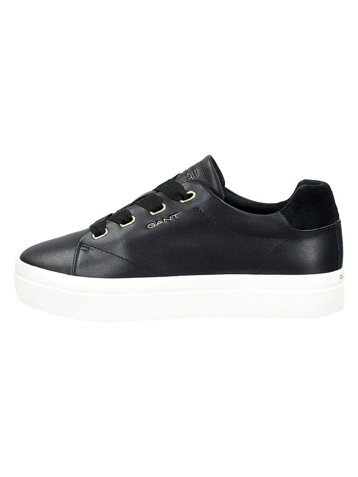 GANT Footwear Leder-Sneakers "Avona" in Dunkelblau - 38