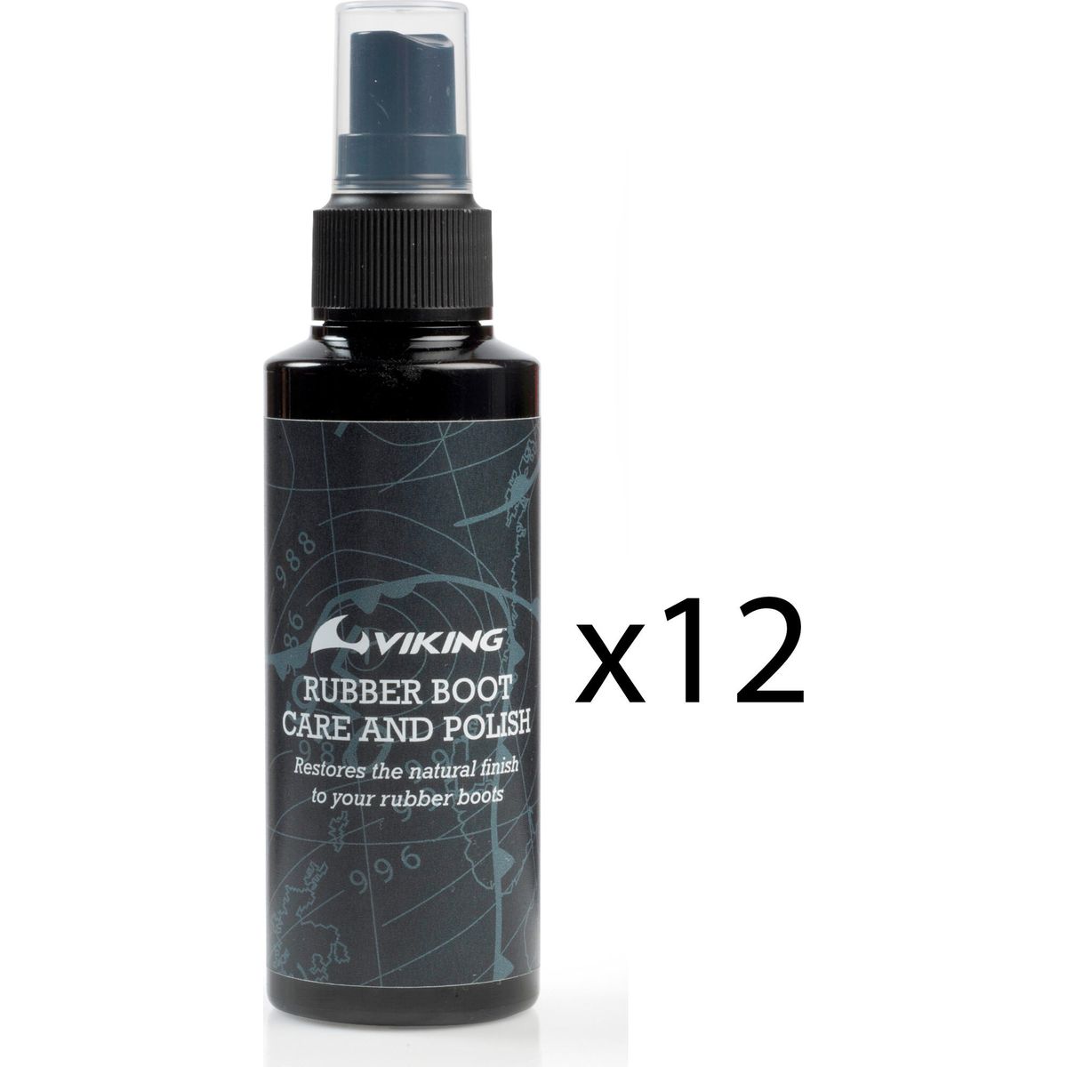 Viking Rubber Boot Care Spray, 12 pcs black (2) 1 1-78000-2-1