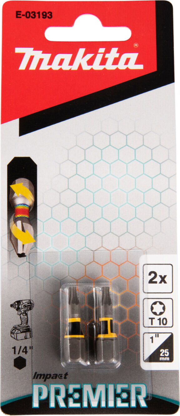 Makita Torsion Bit T10x25 (E-03193)
