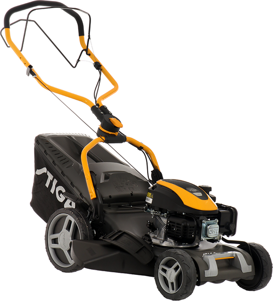 Stiga COMBI 748 S - Tondeuse à gazon thermique tractée  - 4 en 1 - Moteur ST 140