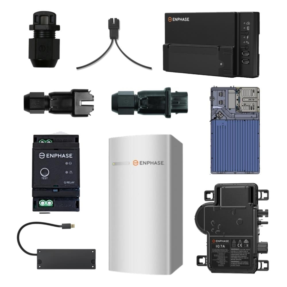 Enphase Energy System 6 x IQ7A Microinverters & 3,5 kWh Battery
