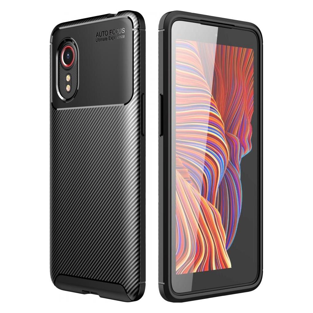 Screenguard Samsung Galaxy Xcover 5 Hülle Carbon Design TPU Case (Samsung Galaxy Xcover 5) (00029083)