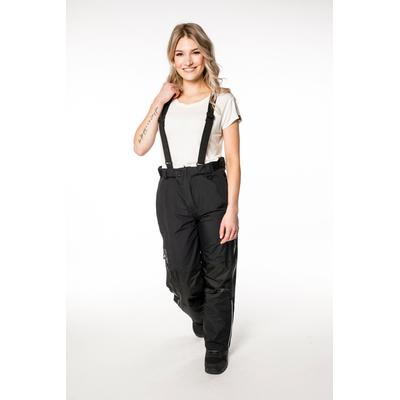 Skihose DEPROC ACTIVE "SPITZBERGEN WMN LIGHT", Damen, Gr. 44L, Normalgrößen, schwarz, Web, 100% Polyester, regular fit knöchellang, Hosen Skihose, auch in Großen Größen erhältlich