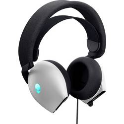 Dell AW520H-W-DEAM Over Ear Kopfhörer kabelgebunden Stereo Weiß High-Resolution Audio Gaming