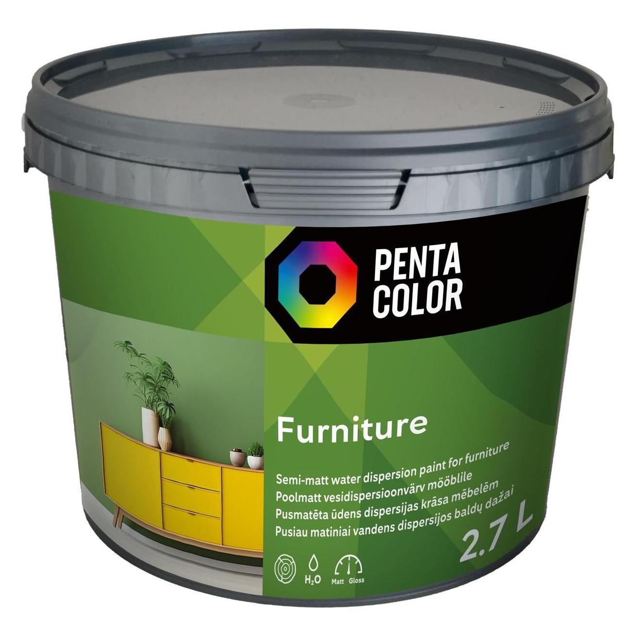 Pentacolor Paint Furniture semi matte 2.7l (2700 ml) (57973589)