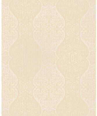 Decorline Cadence Gold Scroll Wallpaper - 20.5in x 396in x 0.025in
