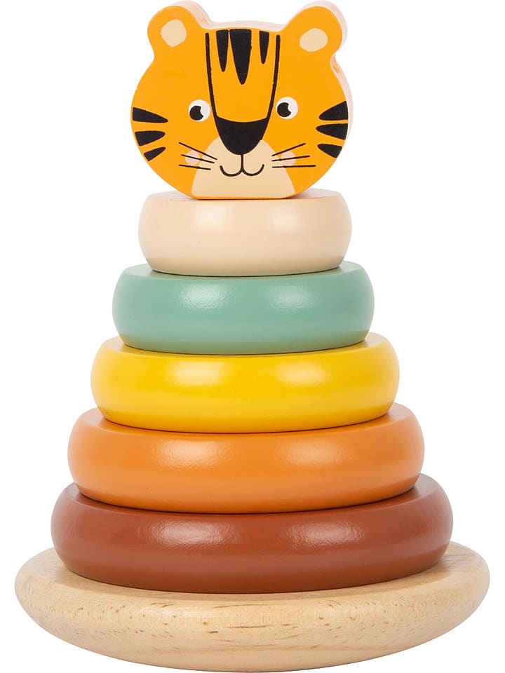 small foot Stapelturm "Tiger" - ab 12 Monaten - onesize