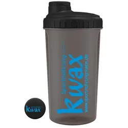 Sportnahrung-kwax - Mix Shaker - schwarz-transparent