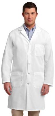 Red Kap KP14 Lab Coat in White size Large   Cotton/Polyester Blend