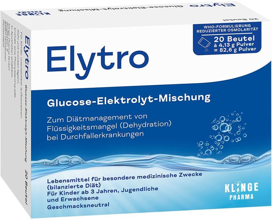 Elytro Glucose-Elektrolyt-Mischung
