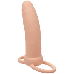 CalExotics, Vibrator, Maxx Thick Dual Penetrator 10 Vibrationen Fleisch