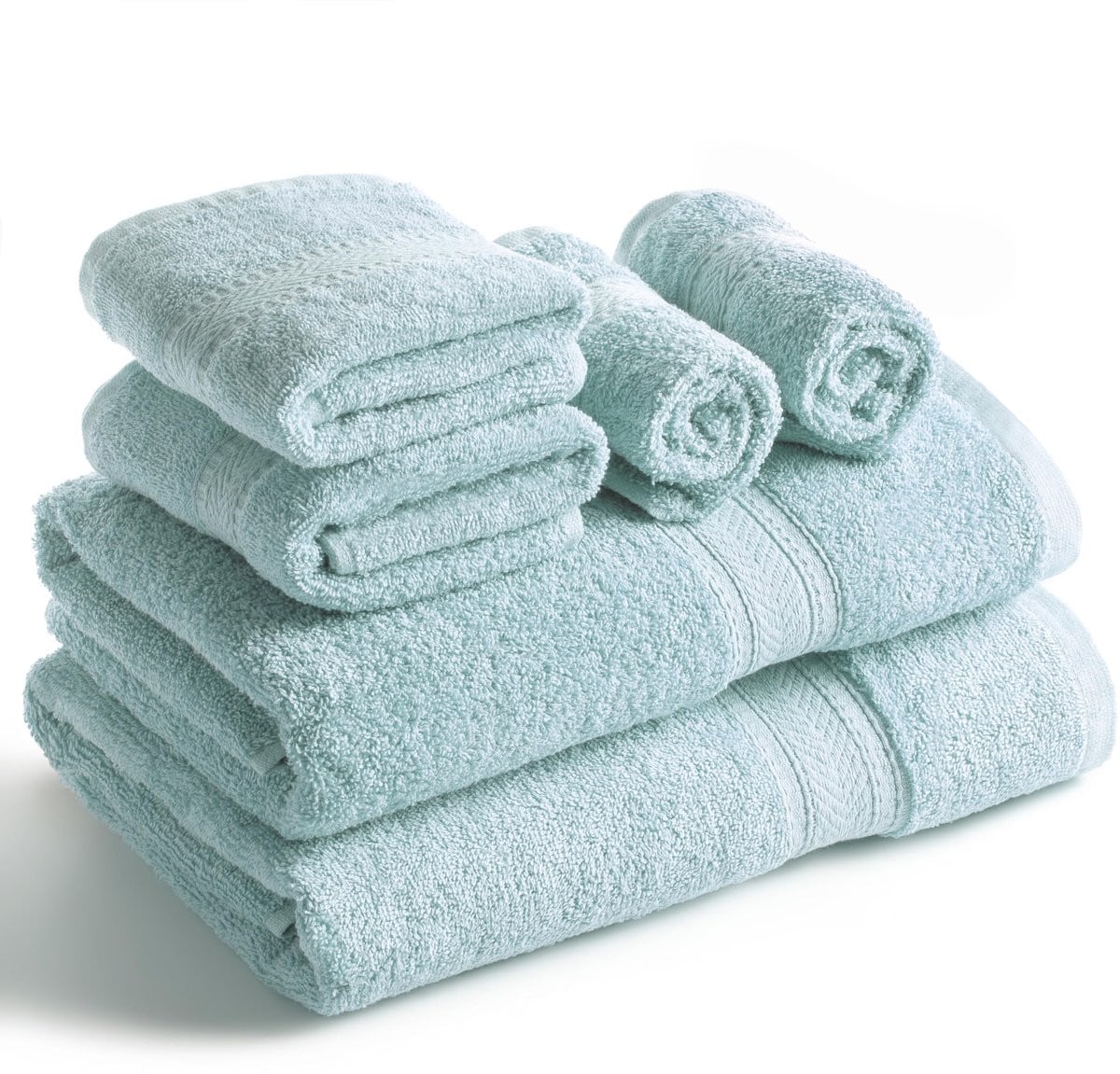 Unyqoos 6-delige luxe handdoekenset voor dagelijks comfort