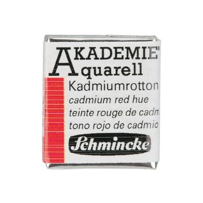 Schmincke Akademie Aquarell 1/2 Näpfchen, Kadmiumrotton