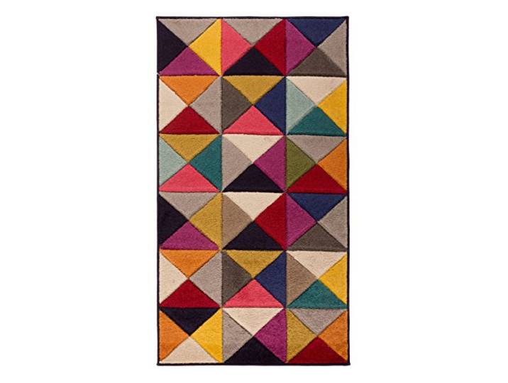 Contemporary Spectrum Samba Triangel geometrische abstrakte Designer Teppiche, mehrfarbig, 200 x 290 cm